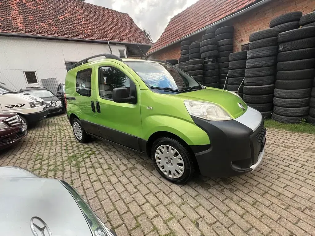 Gebraucht Fiat Fiorino 75 PS (55 kW) 2008 Grün Van / Kleinbus