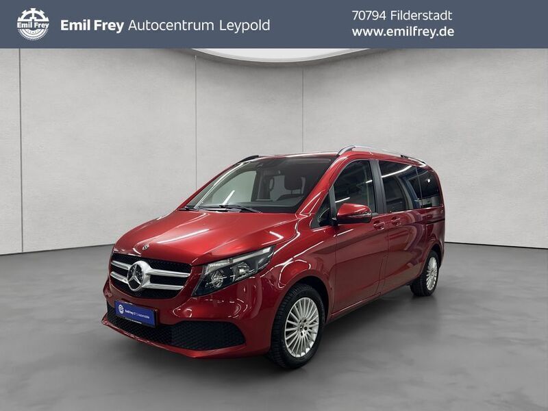 Hyazinthrot metallic Gebraucht 2019 Mercedes V250 Avantgarde Edition Van / Kleinbus | 39.890 € - Bild 1/4