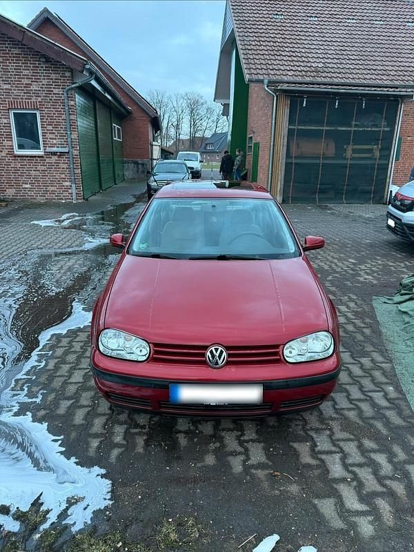 Gebraucht VW Golf IV 75 PS (55 kW) 1998 Rot Kleinwagen