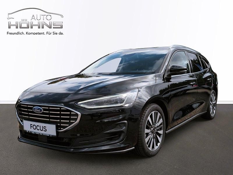 Schwarz Gebraucht 2022 Ford Focus Titanium X Kombi | 17.989 € (Etwas zu teuer) - Bild 1/4