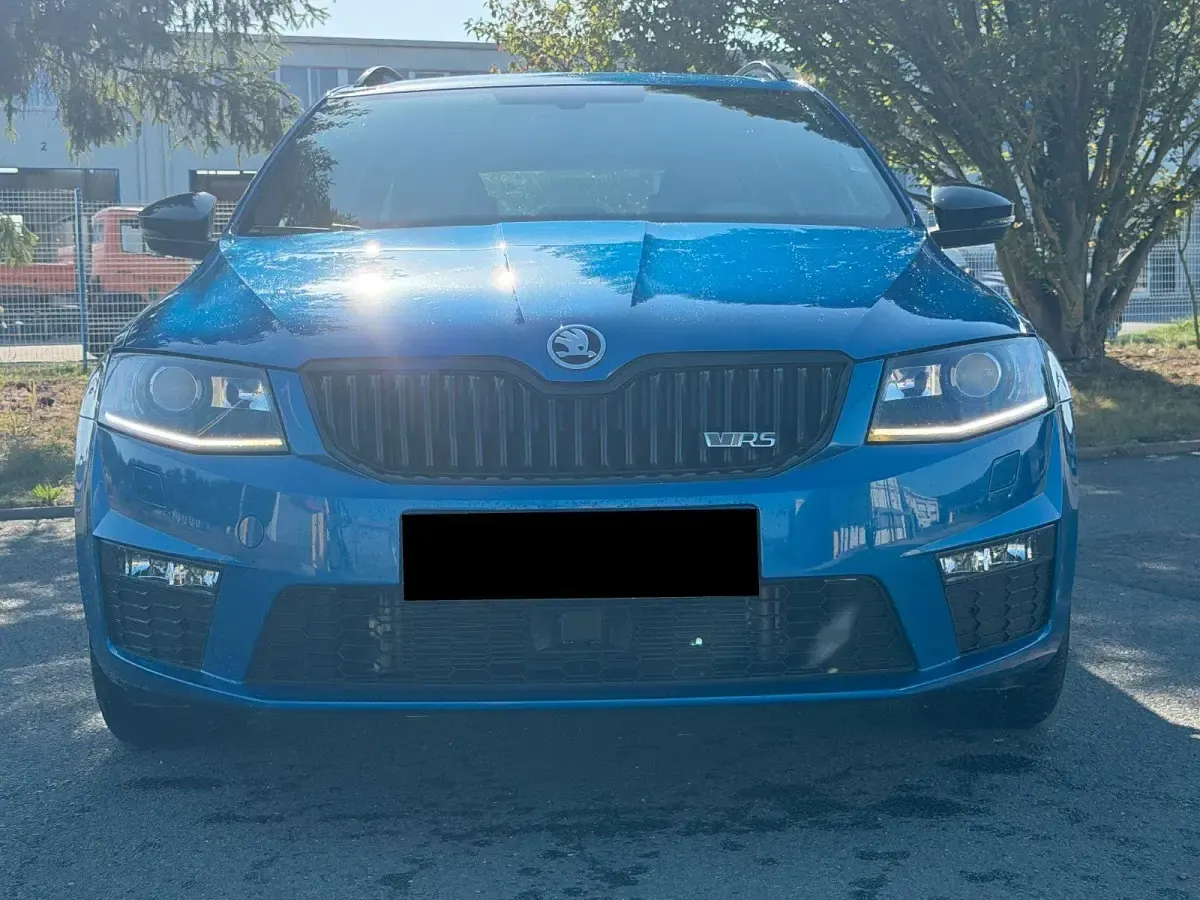 Gebraucht Skoda Octavia RS 220 PS (161 kW) 2015 Blau Kombi
