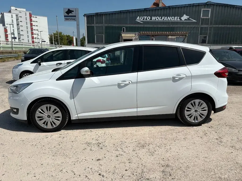 Gebraucht Ford C-MAX Trend 120 PS (88 kW) 2015 Weiß Van / Kleinbus