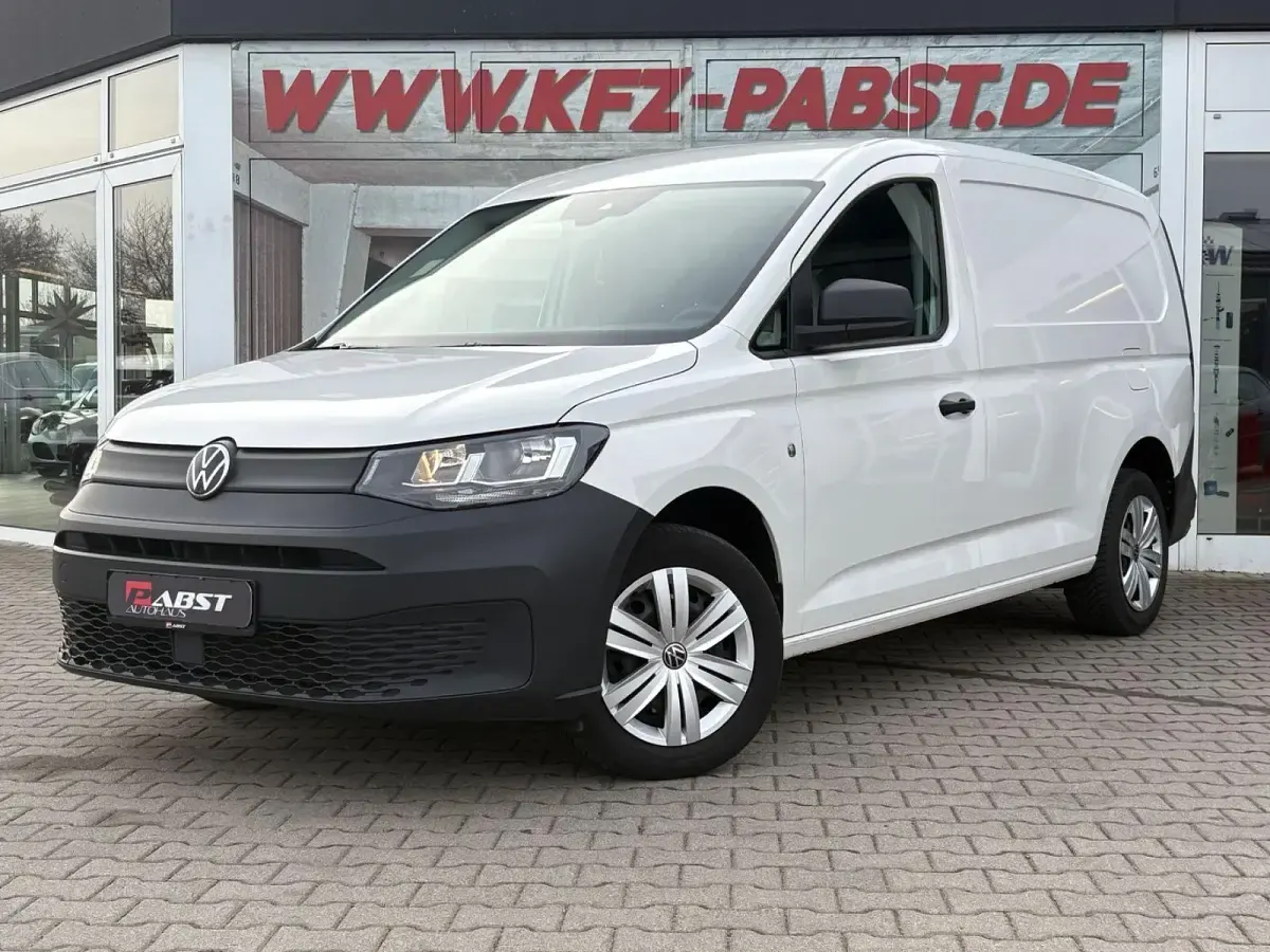 Gebraucht VW Caddy 102 PS (75 kW) 2021 Weiß Van / Kleinbus