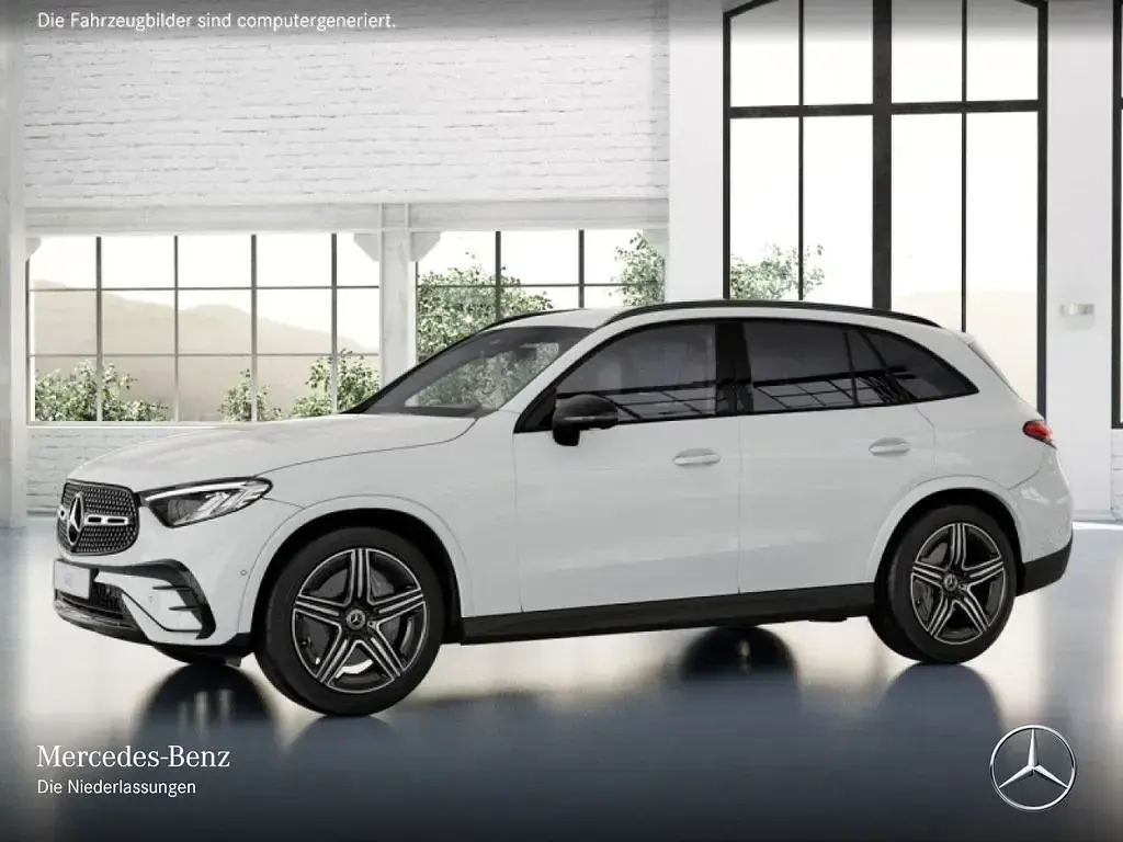 Gebraucht Mercedes GLC200 AMG 204 PS (150 kW) 2026 Polarweiß SUV
