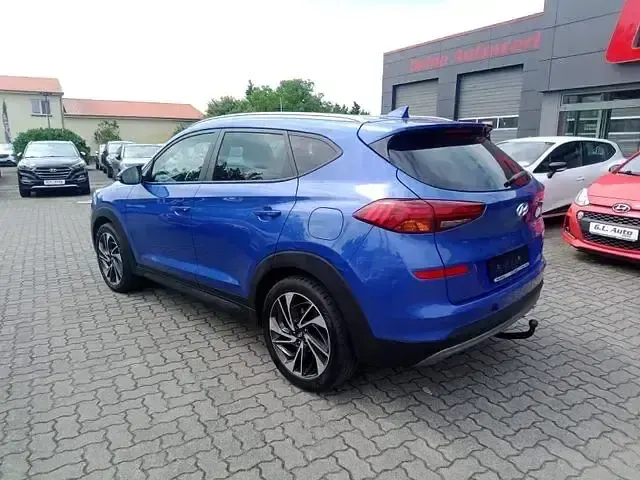 Gebraucht Hyundai Tucson 177 PS (130 kW) 2019 Blau SUV