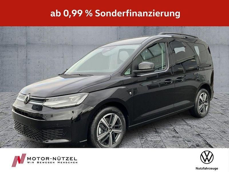 Neu VW Caddy Life 116 PS (85 kW) 2025 Schwarz Van / Kleinbus
