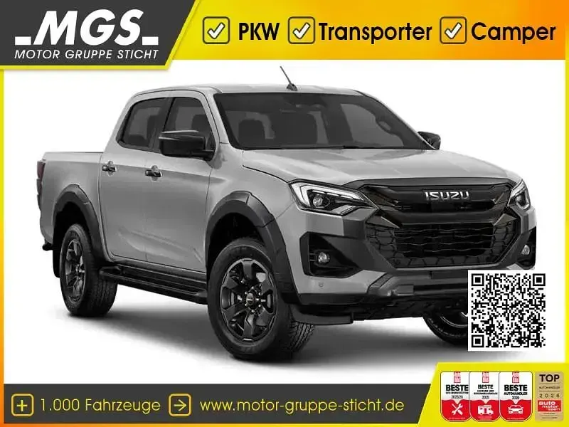 Neu Isuzu D-Max 163 PS (119 kW) 2026 Mercury silver Limousine