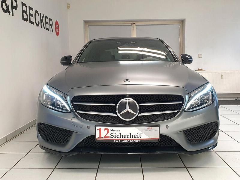 Gebraucht Mercedes C400 AMG 333 PS (244 kW) 2017 Designo selenitgrau magno Limousine