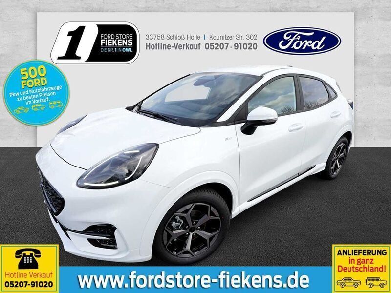Weiß Neu 2025 Ford Puma ST-Line SUV | 28.300 € (Fairer Preis) - Bild 1/4