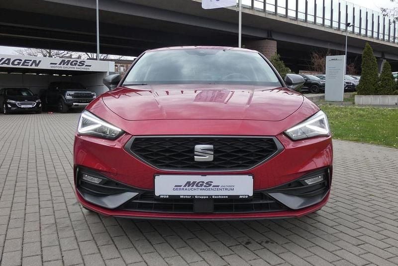 Gebraucht Seat Leon FR 150 PS (110 kW) 2021 "desire" rot Limousine