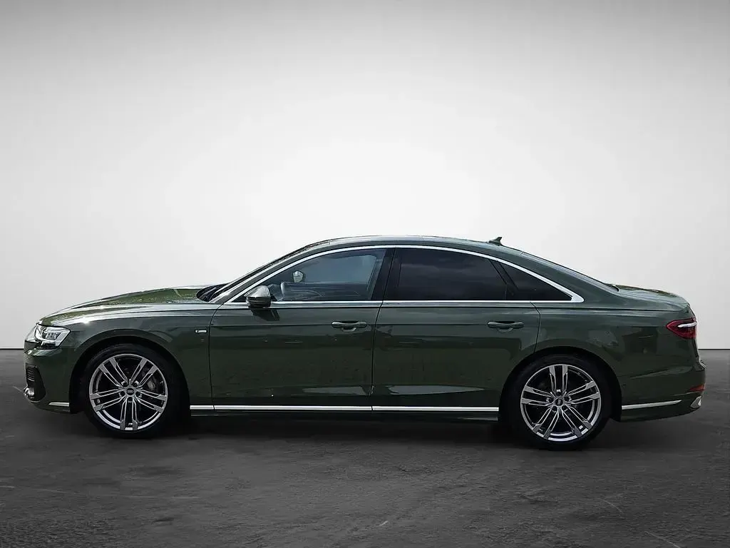 Brugt Audi A8 S-Line 286 HK (210 kW) 2023 Grøn Sedan
