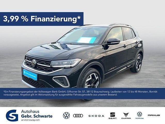 Schwarz Gebraucht 2025 VW T-Cross R-line SUV | 28.390 € (Fairer Preis) - Bild 1/3