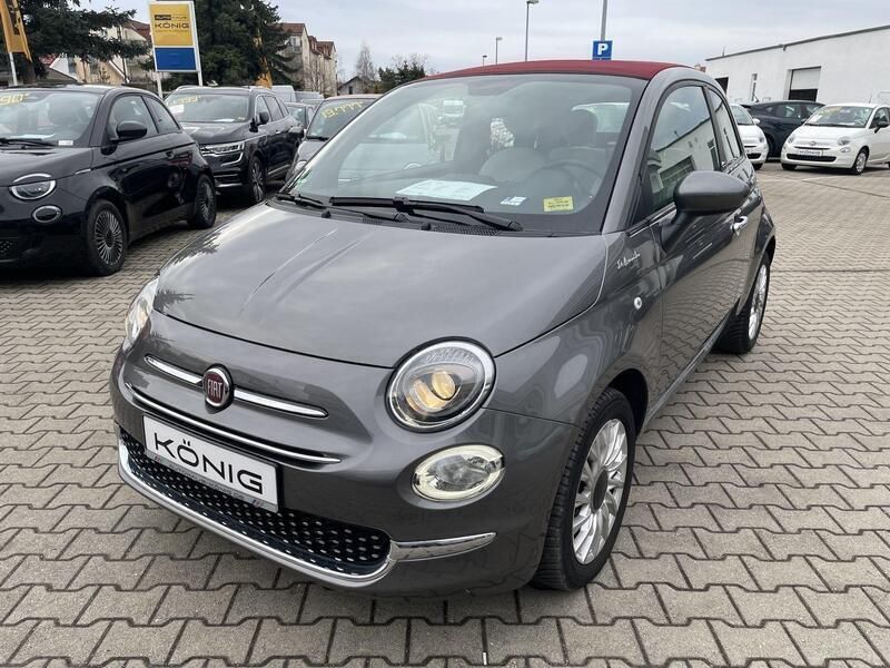 Grau Gebraucht 2022 Fiat 500C Dolcevita Cabrio | 13.777 € (Fairer Preis) - Bild 1/4