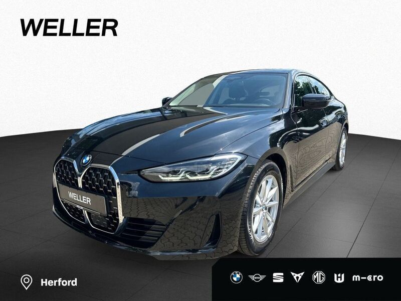 Schwarz Gebraucht 2023 BMW 420 Gran Coupé Sport Line Coupé | 38.945 € (Superpreis) - Bild 1/4