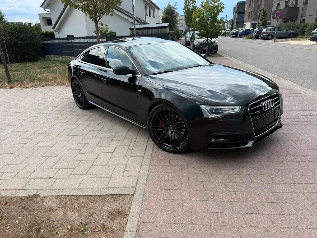 Gebraucht Audi A5 Sportback S-Line 245 PS (180 kW) 2016 Schwarz Kleinwagen