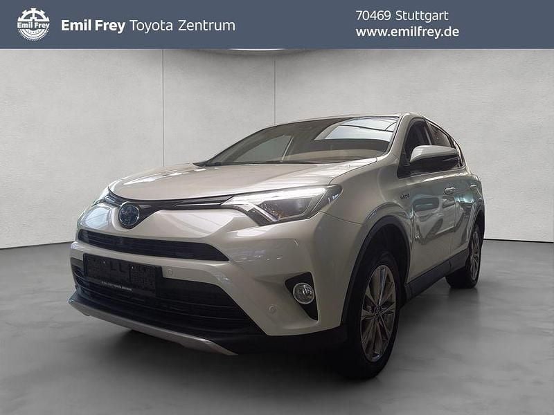 Novaweiß perleffekt Gebraucht 2016 Toyota RAV4 Hybrid Plus SUV | 23.850 € (Fairer Preis) - Bild 1/4