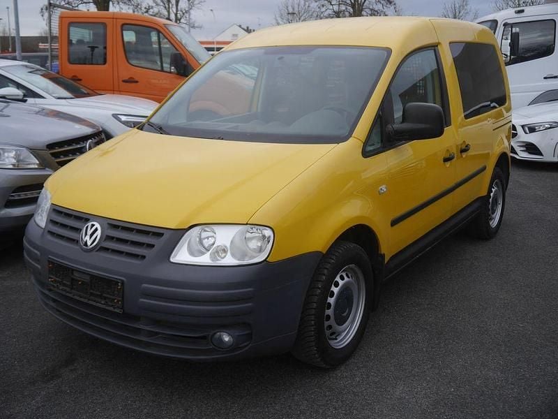 Gebraucht VW Caddy 69 PS (50 kW) 2006 Gelb Van / Kleinbus