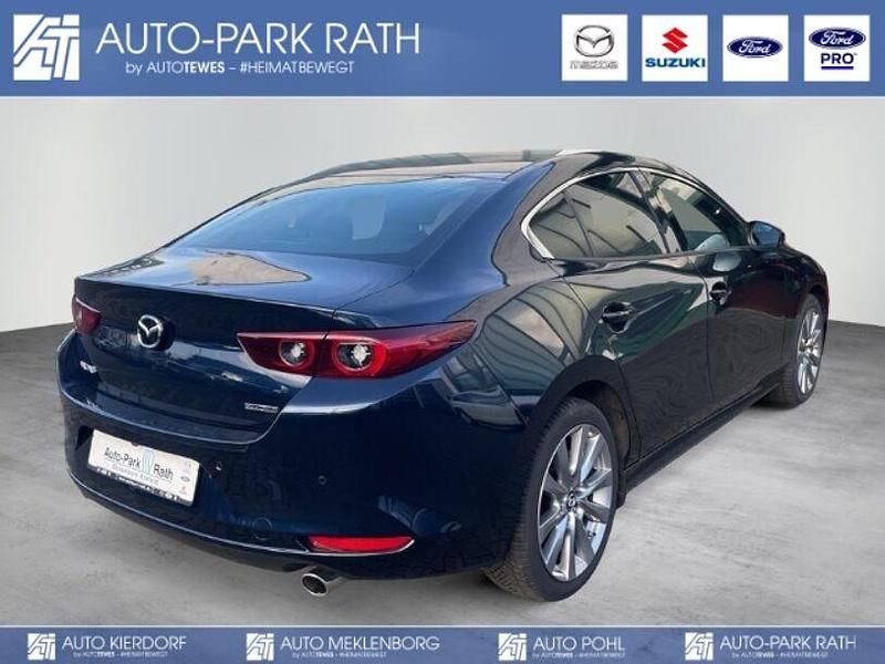 Gebraucht Mazda 3 Exclusive 140 PS (102 kW) 2025 Deep crystal blue (blau) Limousine