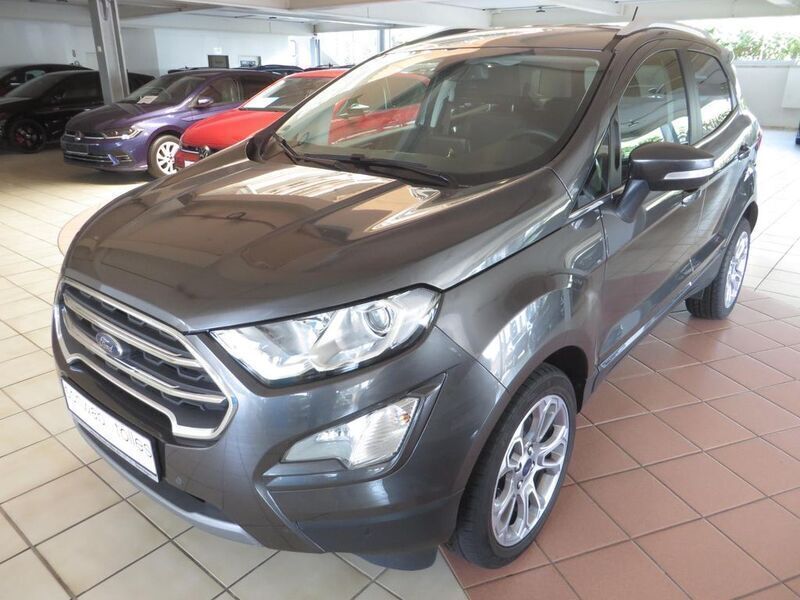 Grau Gebraucht 2019 Ford Ecosport Titanium SUV | 13.345 € (Guter Preis) - Bild 1/4