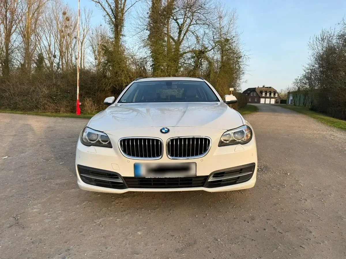 Gebraucht BMW 520 190 PS (139 kW) 2016 Weiß Kombi