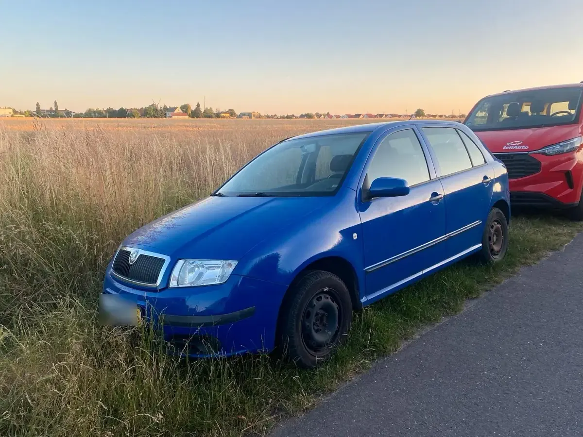 Gebraucht Skoda Fabia 75 PS (55 kW) 2006 Blau Kleinwagen