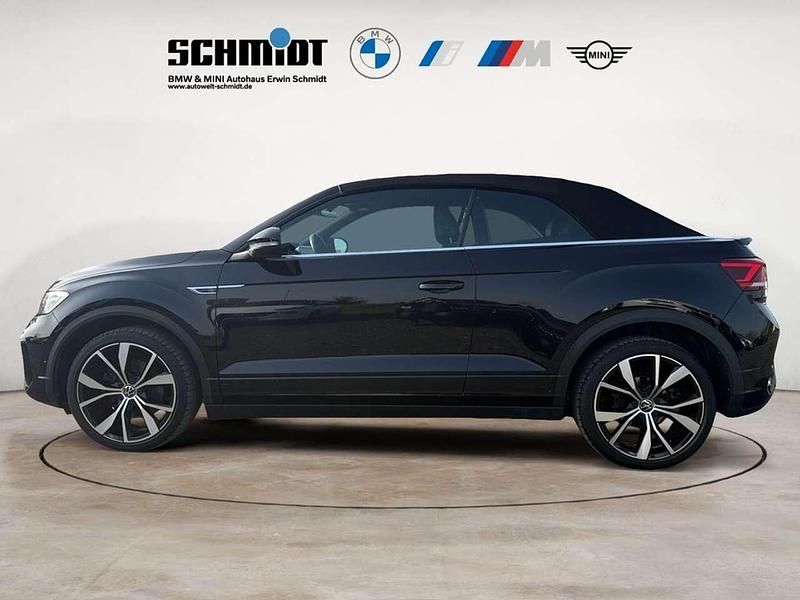 Gebraucht VW T-Roc Cabriolet R-line Plus 150 PS (110 kW) 2023 Deep black perleffekt/verdeck Cabrio