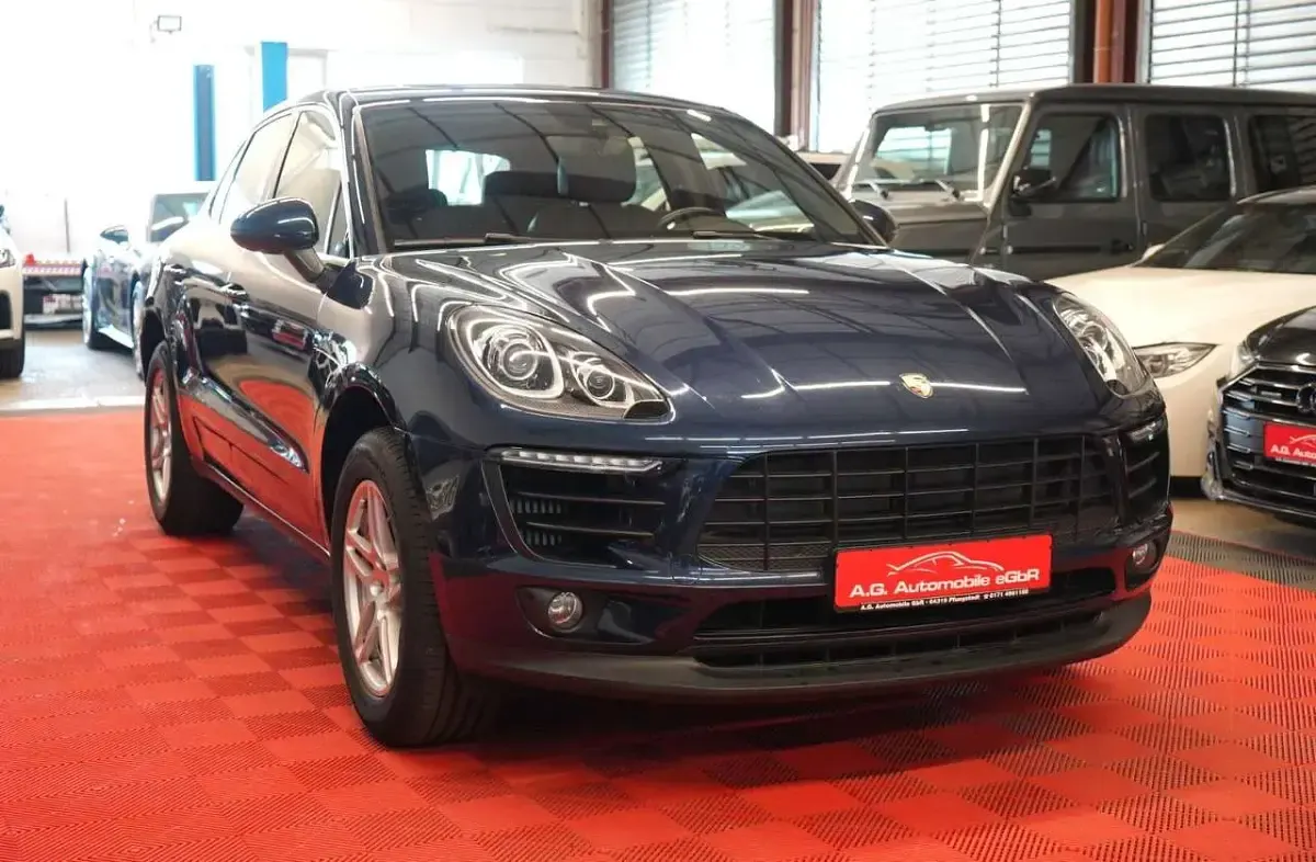 Occasion Porsche Macan S 340 ch (250 kW) 2015 Bleue SUV
