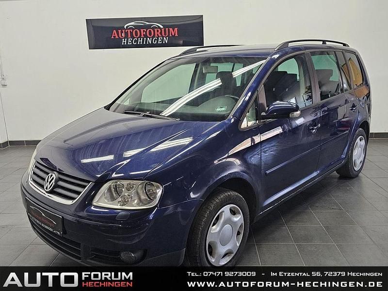 Gebraucht VW Touran Trendline 150 PS (110 kW) 2005 Blau Van / Kleinbus