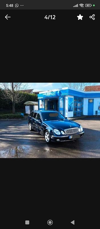 Gebraucht Mercedes 220 150 PS (110 kW) 2004 Blau Kombi