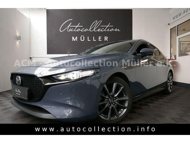 Polymetal grey (metallic) Gebraucht 2022 Mazda 3 Selection Limousine | 21.797 € (Guter Preis) - Bild 1/4