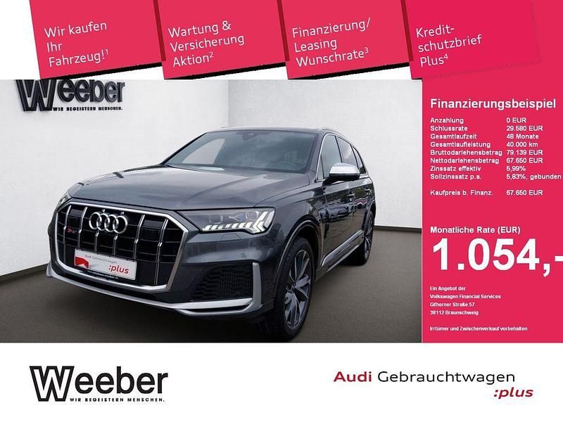 Daytonagrau perleffekt Gebraucht 2022 Audi SQ7 Ambiente SUV | 67.650 € (Superpreis) - Bild 1/4