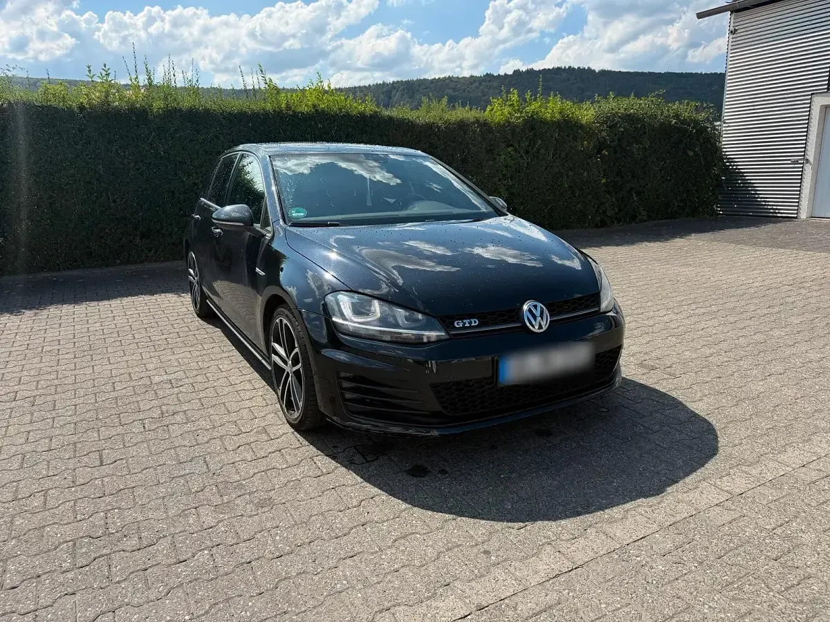 Gebraucht VW Golf VII GTD 184 PS (135 kW) 2014 Schwarz Kombi