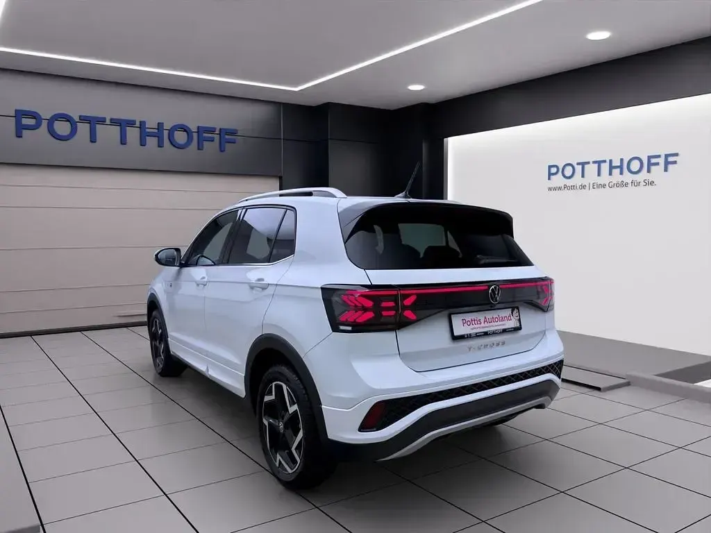 Gebraucht VW T-Cross R-line 116 PS (85 kW) 2025 Weiß SUV