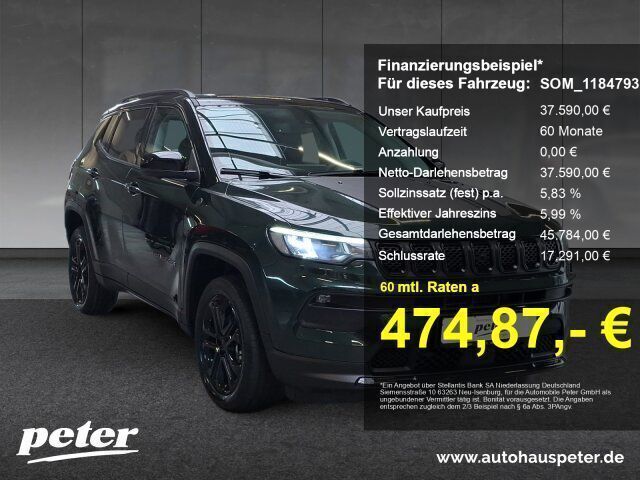 Techno green/dach schwarz Neu 2025 Jeep Compass North SUV | 37.590 € (Guter Preis) - Bild 1/4