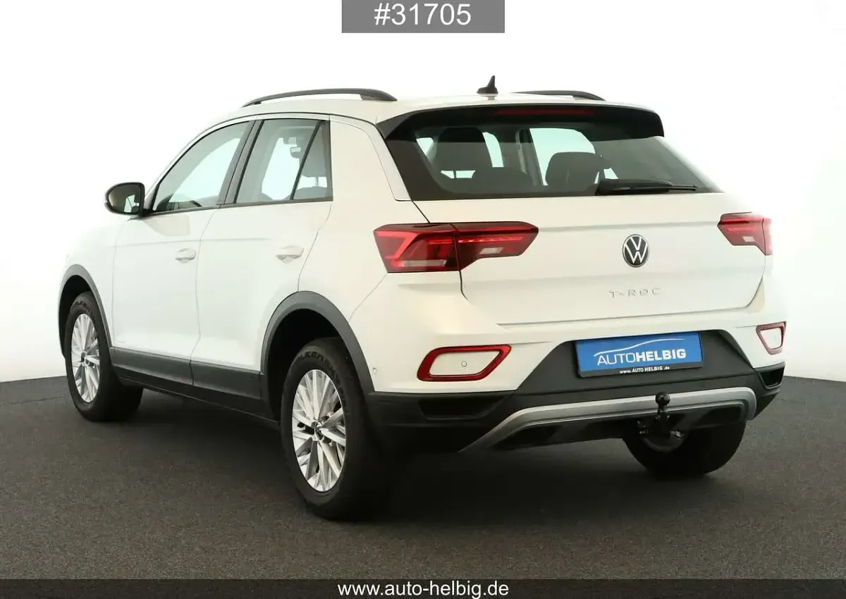 Gebraucht VW T-Roc Life 150 PS (110 kW) 2023 Weiß SUV