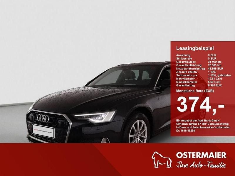 Mythosschwarz metallic Gebraucht 2025 Audi A6 Advanced Plus Kombi | 48.595 € (Guter Preis) - Bild 1/4