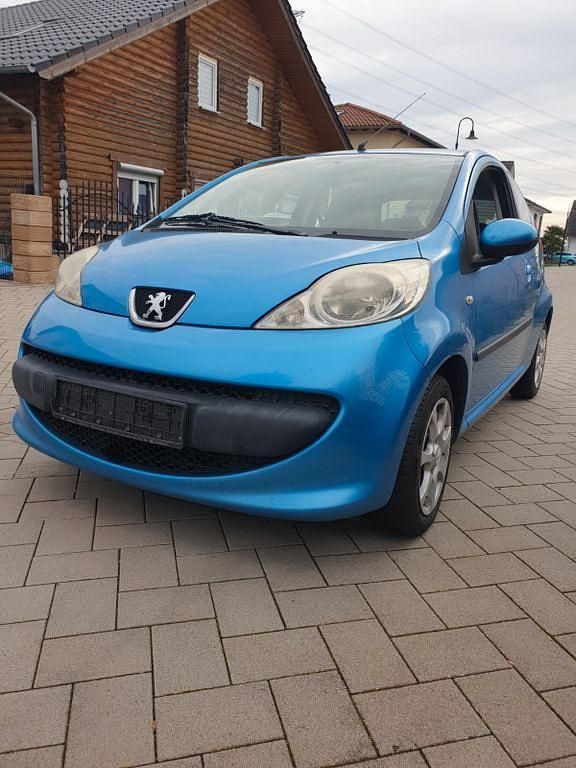 Blau Gebraucht 2008 Peugeot 107 Filou Kleinwagen | 1.100 € (Guter Preis) - Bild 1/4