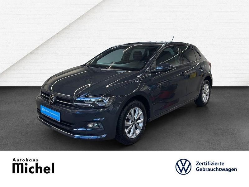 Grau Gebraucht 2021 VW Polo Highline Limousine | 14.430 € (Guter Preis) - Bild 1/4