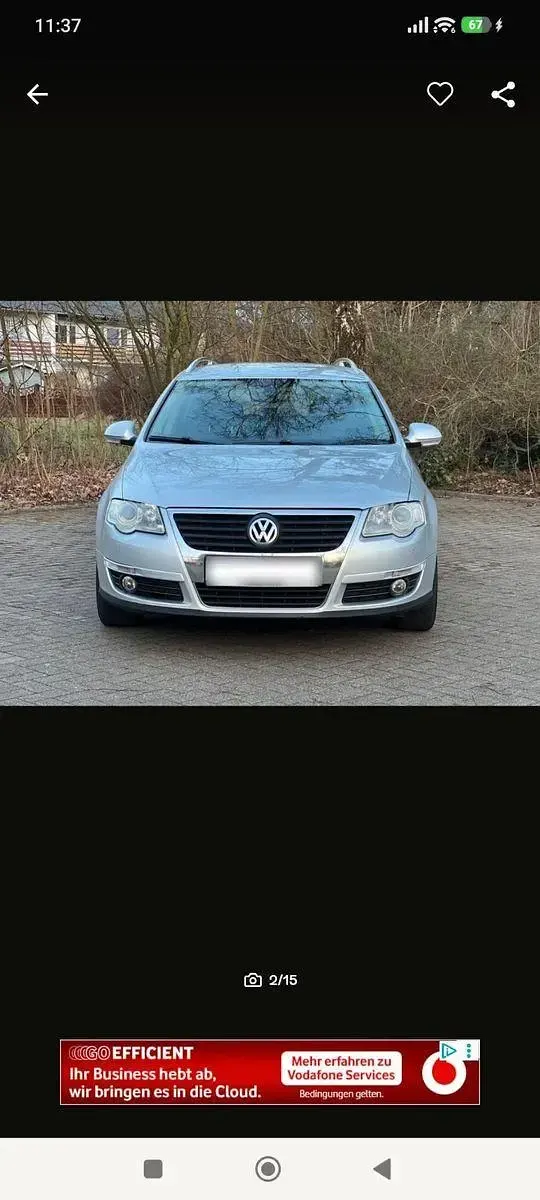 Gebraucht VW Passat Comfortline 150 PS (110 kW) 2010 Silber Kombi