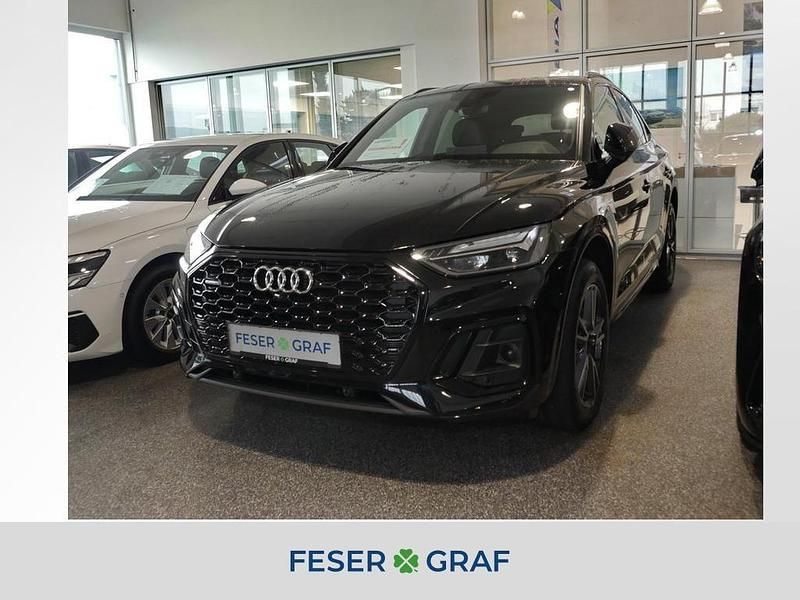 Mythosschwarz metallic Gebraucht 2021 Audi Q5 Sportback Ambiente SUV | 39.880 € (Guter Preis) - Bild 1/4