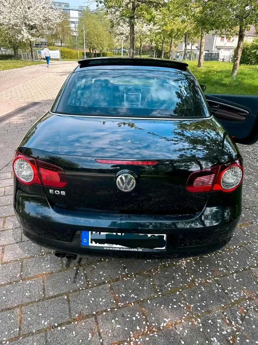 Gebraucht VW Eos 200 PS (147 kW) 2008 Schwarz Cabrio