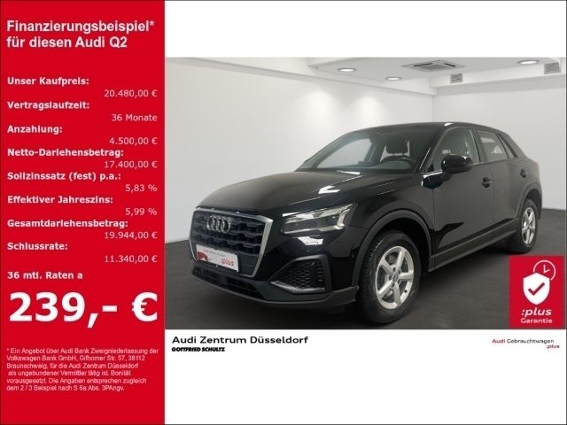 Gebraucht Audi Q2 Comfort 150 PS (110 kW) 2021 Brillantschwarz SUV