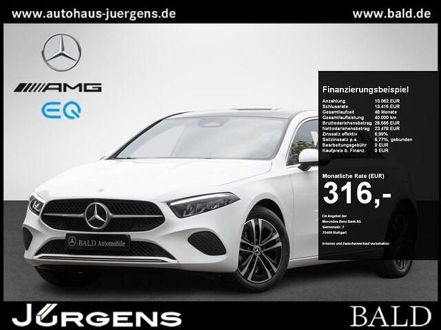 Gebraucht Mercedes A200 Advanced 150 PS (110 kW) 2024 Unilack polarweiss Limousine