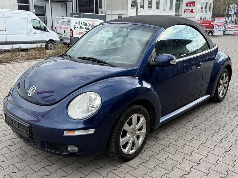 Gebraucht VW New Beetle Cabriolet 102 PS (75 kW) 2005 Blau Cabrio