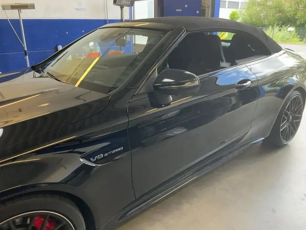 Gebraucht Mercedes C63S AMG AMG 510 PS (375 kW) 2023 Obsidianschwarz Cabrio