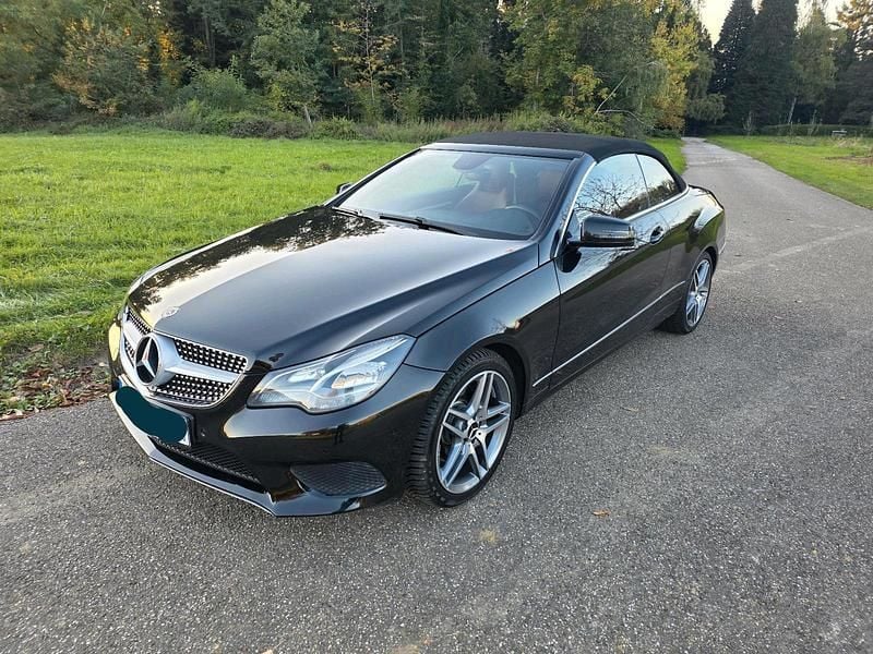 Gebraucht Mercedes E250 204 PS (150 kW) 2014 Schwarz Cabrio