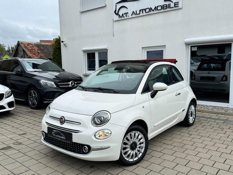 Weiß Gebraucht 2019 Fiat 500C Lounge Cabrio | 10.890 € (Fairer Preis) - Bild 1/4