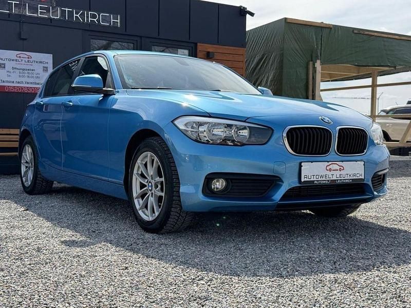 Gebraucht BMW 118 Advantage 136 PS (100 kW) 2018 Blau Kleinwagen