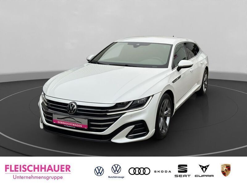 Weiss Gebraucht 2021 VW Arteon R-line Kombi | 29.490 € (Guter Preis) - Bild 1/4