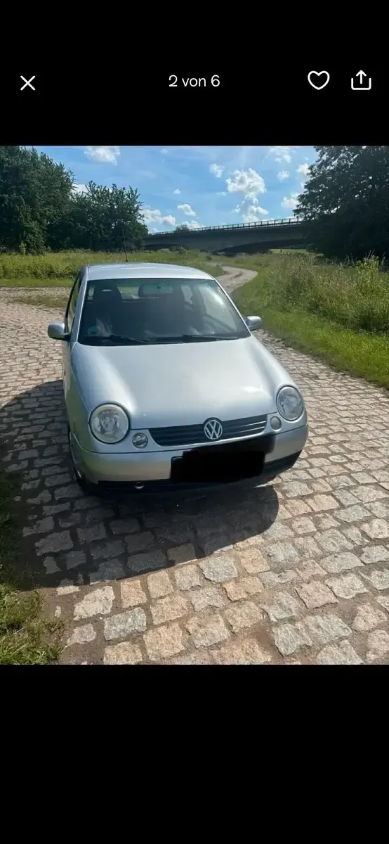 Gebraucht VW Lupo 50 PS (36 kW) 2005 Silber Kleinwagen